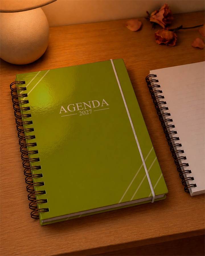 Agenda 2027 linha Clássica, outra variação de cor