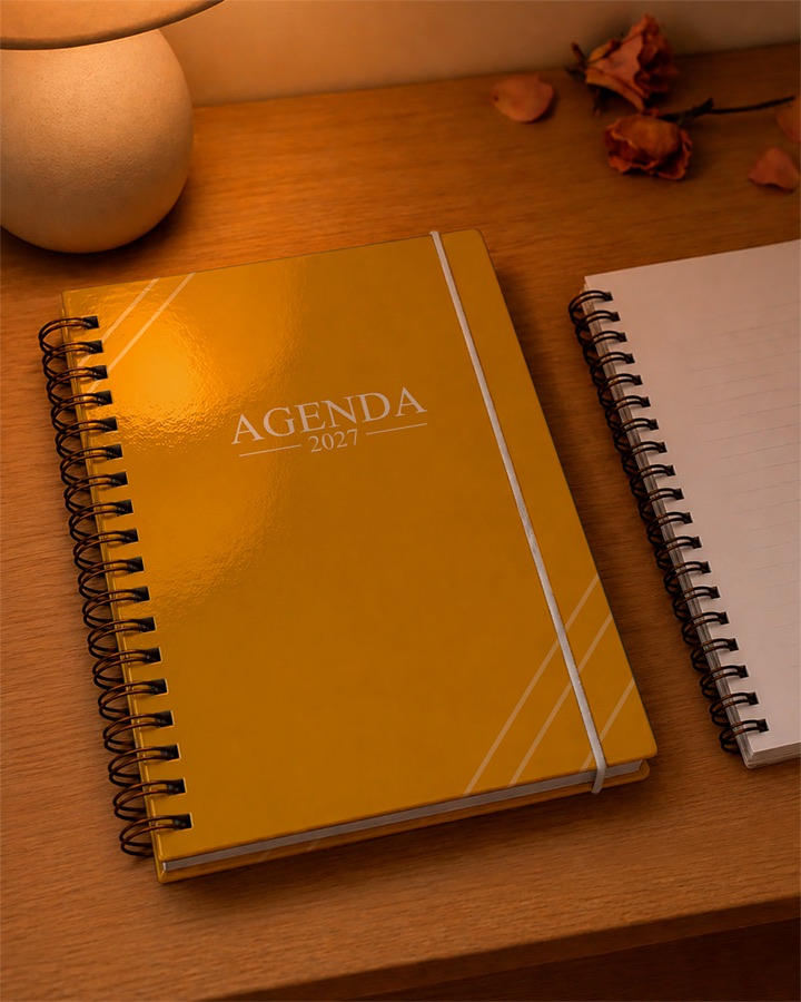 Agenda 2027 linha Clássica, amarela