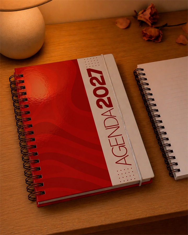 Agenda 2027 linha Estilo, vermelha